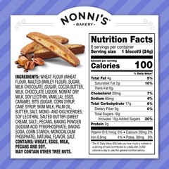 , Turtle Pecan Biscotti, 6.88 Ounce