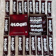 Annabelle’s Look! 6 / 1.5 oz Bars Dark Chocolate Nougat Peanut Candy Net wt 9 oz