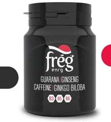 Freg Caffeine Vitamin Energy 45 pieces Gum Sugar Free and Mint Flavor -DD