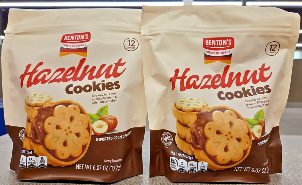 Benton’s European Hazelnut Cookies Bundle 6.07oz 172g