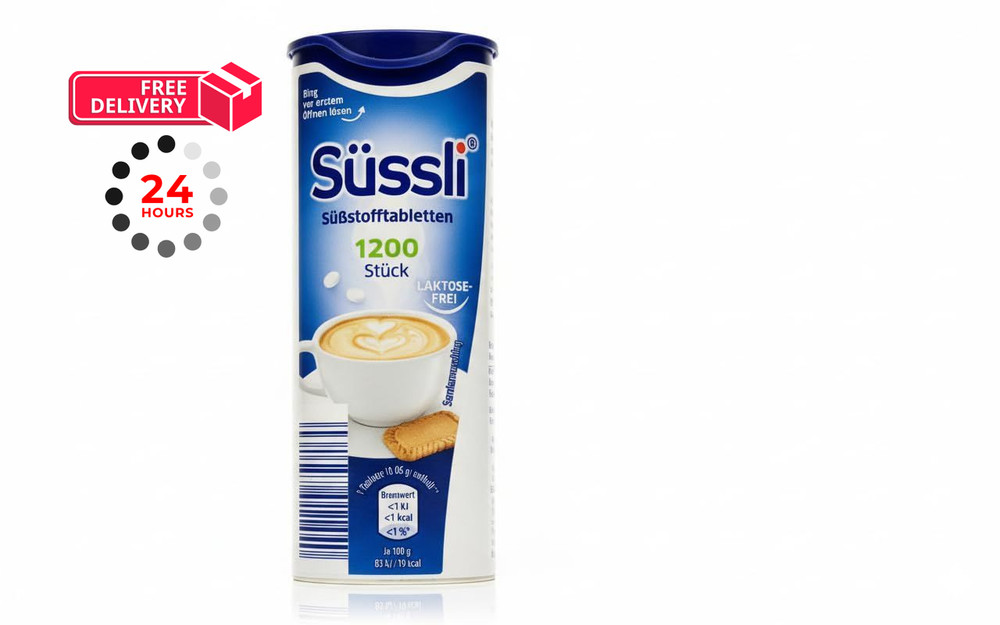 süssli suessli German Sweetener Tablets 1200pcs in 1 Count (Pack of 1)