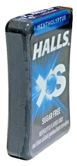 Halls XS Mentholyptus Sugar Free Mints Strong Menthol Cooling Candy Fresh Breath