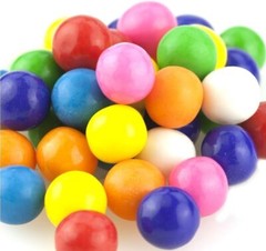 Mini Assorted Gum Balls – Pick a Size – Free Expedited Shipping!