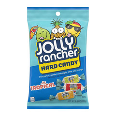 Tropical Fruit Flavored Hard Candy Bags, 6.5 Oz (12 Count)