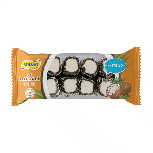 Serano Mini Coconut Rolls with Cocoa 250 g