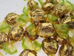 Werther’s Creamy Caramel Apple Filled 8oz Werthers Hard Candy ~ Half Pound Sweet