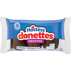 Hostess Donettes Variety Pack Donuts, Snack Size, 1.5 oz., 32 pk.