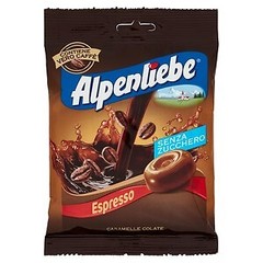 Alpenliebe Candy | Espresso Candies Sugarfree | 2,8 Oz /80 Gr