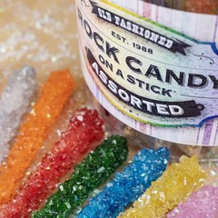 36 Extra Large Assorted Rock Candy Sticks: Espeez – Candy Party Favors – for …