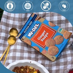 Ginger Snaps Cookies Flavor – Non GMO Certified, 0g Trans Fat Gluten Free Coo…