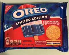 OREO FIRECRACKER BOMB POP Flavored Limited Edition Cookies Fire Cracker 11.46 OZ