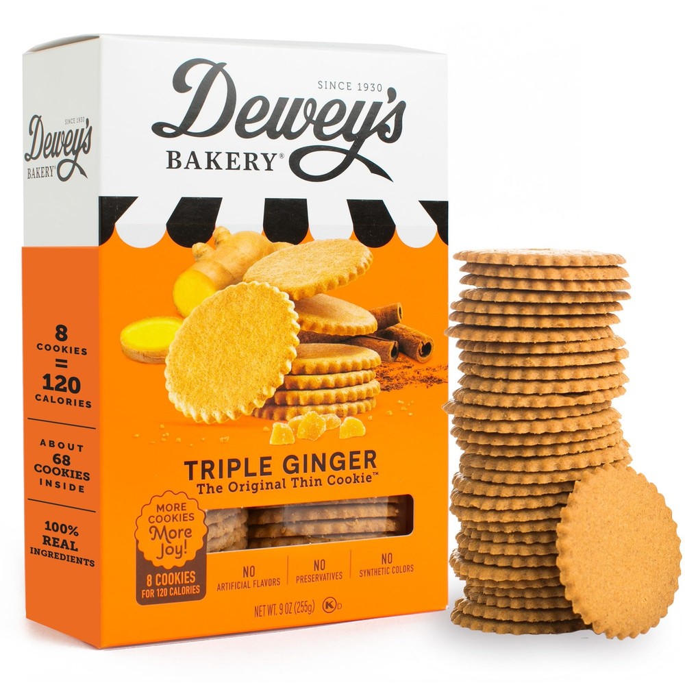 9Oz Triple Ginger Cookies Thin Cookies Big Flavor Real Ingredients Since 1930