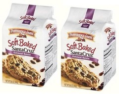 Pepperidge Farm Santa Cruz Oatmeal Raisin Soft Baked Cookies 2 Pack