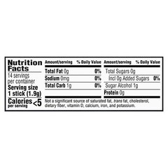 Trident Perfect Peppermint Sugar Free Gum 12 Packs 168 Pieces Bulk Chewing Gum