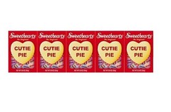 (5-Pack) Sweethearts The Original Cutie Pie CONVERSATION HEARTS Candy BB 9/2026