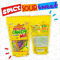 Mexican Candy Mix Assortment Snack (42 Count) Dulces 40 Piece Set, Yellow