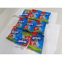 Nerds Gummy Clusters Berry Punch Rush 5oz 9 Bags Blue Red New Limited Edition