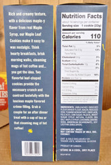 Trader Joe’s Maple Leaf Cookies with Smooth Maple Crème Filling 11.4oz (2 Boxes)