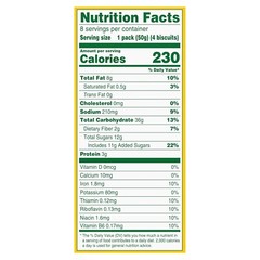 Cranberry Orange Breakfast Biscuits, 8 Packs (4 Biscuits per Pack)