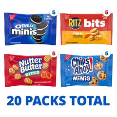 Nabisco Classic Mix Variety Pack, OREO Mini, CHIPS AHOY! Mini, Nutter Butter