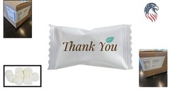 Thank You Buttermints Bulk 1000 Count Individually Wrapped White Candy Party …