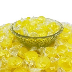 Sugar Free Lemon Drops Hard Candy – 1LB, Individually Wrapped in Resealable Bag1