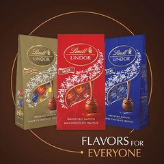 Gourmet 60% Cocoa Dark Chocolate Truffles – Perfect Gift, 5.1 oz Bags, 6 Pack