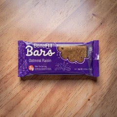 Oatmeal Raisin BeneFit Bars by Readi-Bake 2.5 Ounce | Value Pack of 12