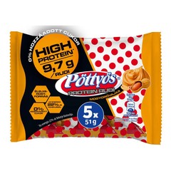 85x Pöttyös Óriás Protein Túró Rudi with Dark Chocolate and Peanut Filling 51g