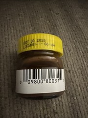Nutella Mini Jar Hazelnut Spread 1.05 OZ Ferrero New Sealed
