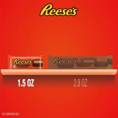 Reese’s Milk Chocolate Peanut Butter Cups Candy, Packs 1.5 oz, 6 Count
