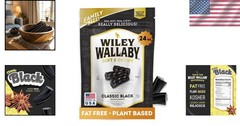 Soft & Chewy 24 Oz Australian Black Licorice Twists – Resealable Freshness Bag