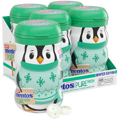 Pure Fresh Winter Edition Sugar-Free Chewing Gum with Xylitol, Spearmint, Holida