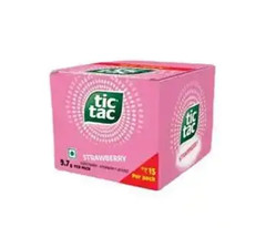 Tic Tac Strawberry Hard Candy (36 pcs x 13 g each) Strawberry Flavour FREE SHIPP