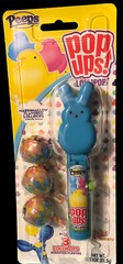 Peeps Pop Ups! Blue Peep Bunny Lollipop Holder Candy BBD 2/6/2023