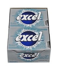 Excel Sugar-Free Gum Polar Ice 24 Packs , 12 pieces per pack Canada