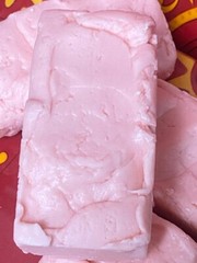 Raspberry Fudge *nut free* 1/2 pound