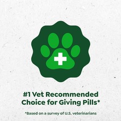 Greenies Pill Pockets for Dogs Large Size, Soft Dog Treats, with Real Peanut But