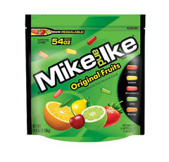 Mike and Ike Candy The Big Bag Vendors Bag Bulk Vending Candy Mike & Ike