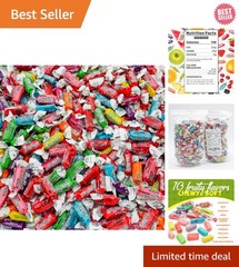 FROOTIES Taffy Candy 10 Flavors – Bulk 1 lb, Gluten Free & Individually Wrapped