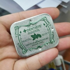 Mouth Freshener Mastic Oil Mint Sugar Free Sukkiri By Dentiste Love Mint 3 Boxes