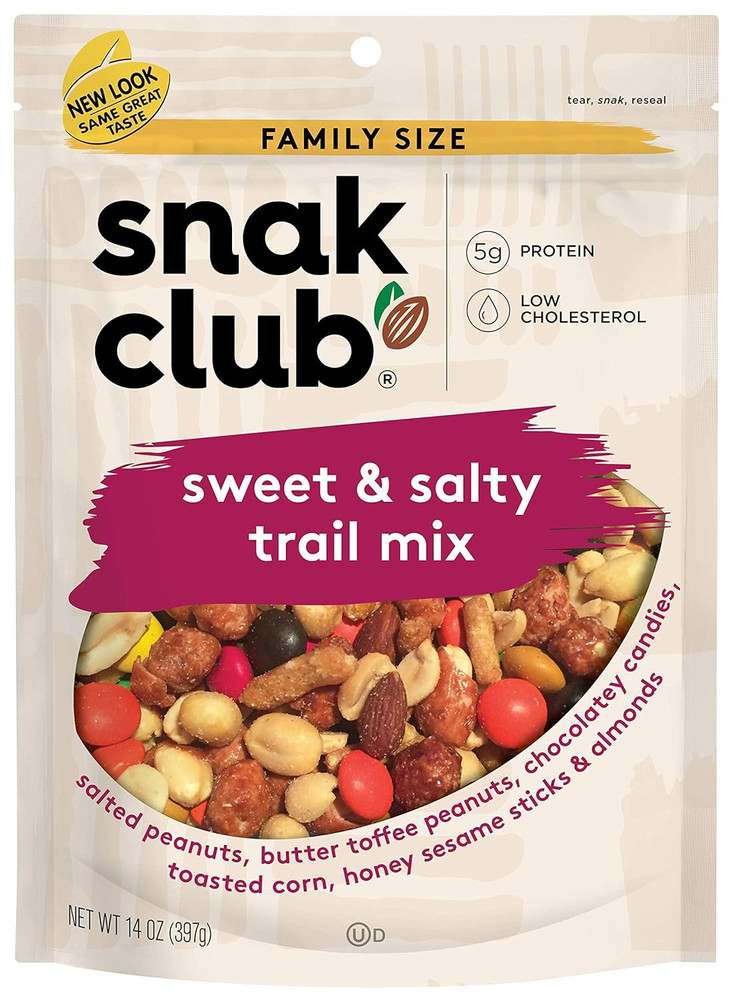 Sweet & Salty Trail Mix, Family Size, 14 Ounce (Pack of 6)