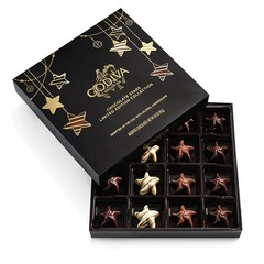 2 Boxes Godiva Stars Chocolate Candies Limited Collection 5.6 oz. ea. 15 pieces