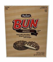 Pearson’s Maple BUN Bar | Combination of Fresh Roasted Peanuts, Real Milk Cho…