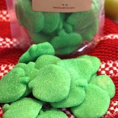 Kauffman Orchards Gummi Sour Green Apple Candy