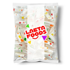 Jujube Nougat Candy, Fruity Jelly Bits, Chewy Candy, 9 Oz Bag | Individually Wra