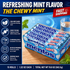 Mentos, Mint, 1.32 oz, 15-count
