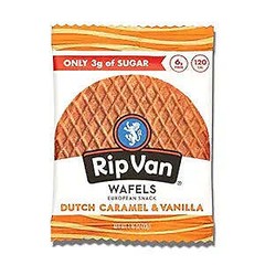 Rip Van Wafels Dutch Caramel And Vanilla Wafels 1.16 Oz.