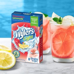 Wyler’s Light Singles To Go Powder Packets, Water 1.63 Ounce (Pack of 12)