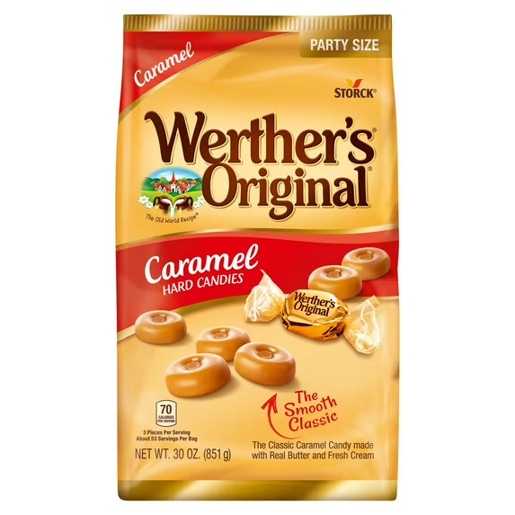 Werther’s Original Hard Caramel Candy, 30 oz
